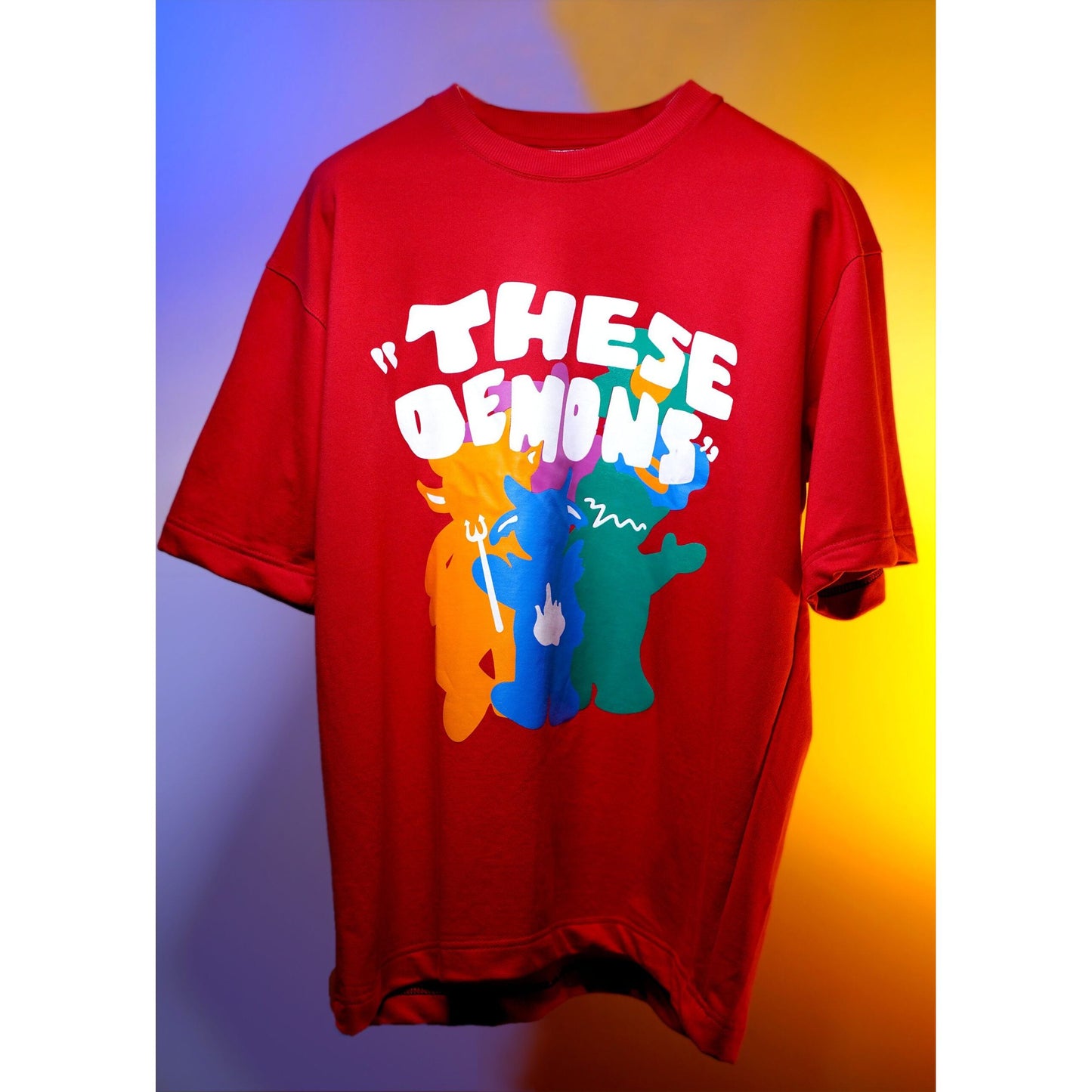 THESE DEMONS - RED TEE