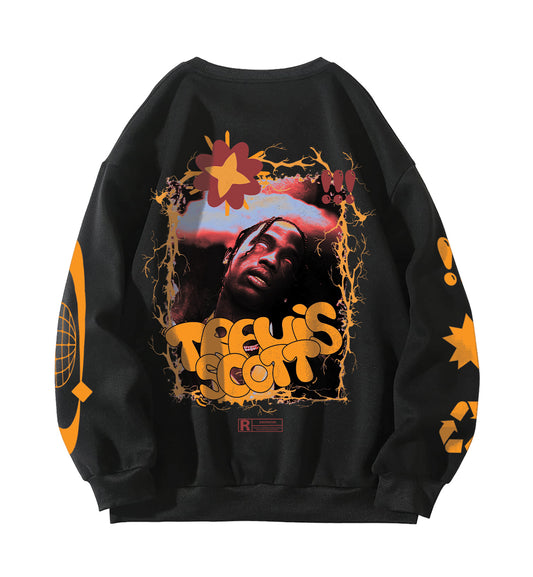 Travis Scott Designed Oversized Sweatshirt