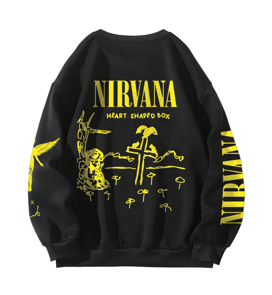 Nirvana Designed Oversized Sweatshirt