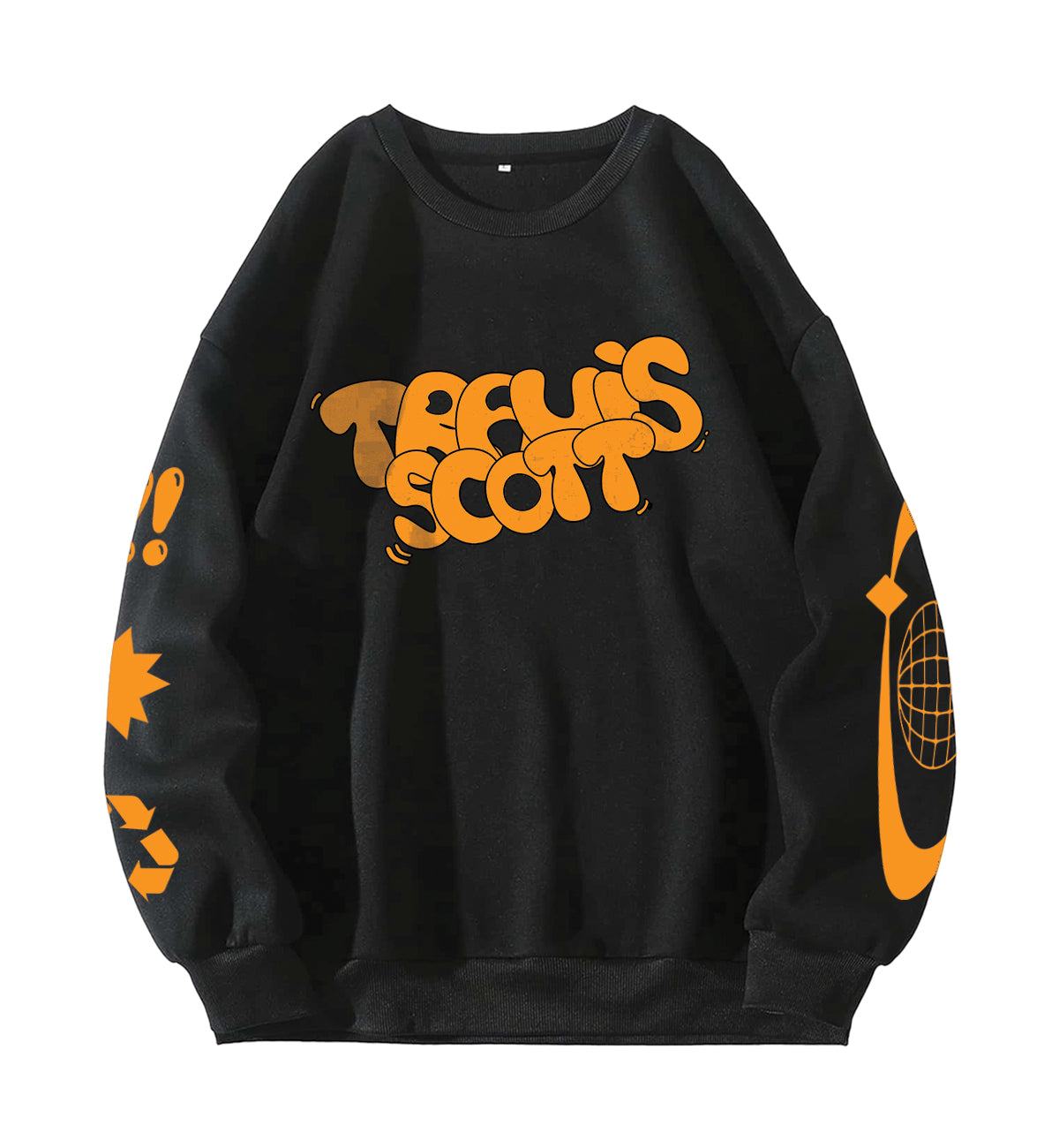 Travis Scott Designed Oversized Sweatshirt