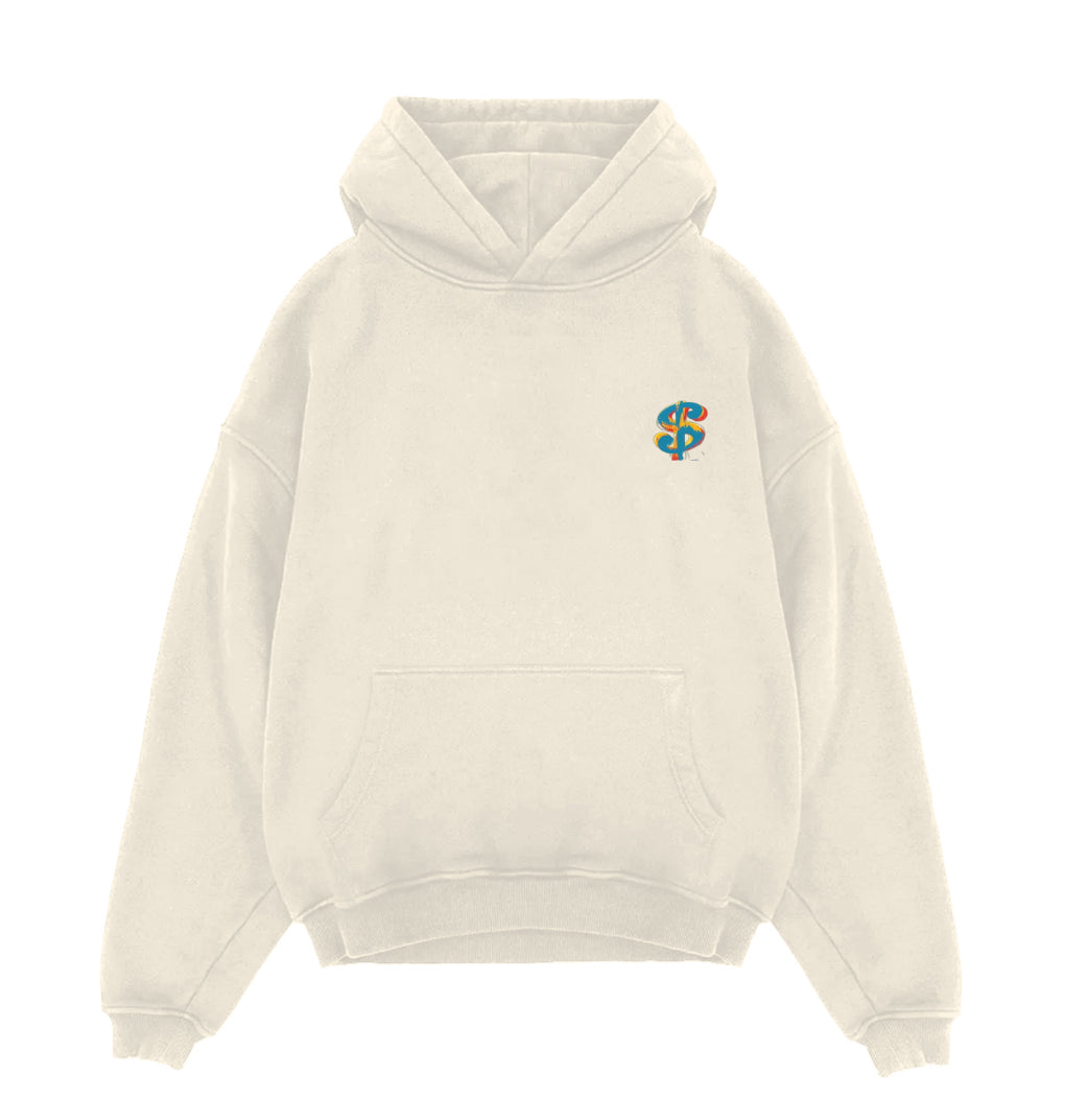 Dollar Sign Oversized Hoodie