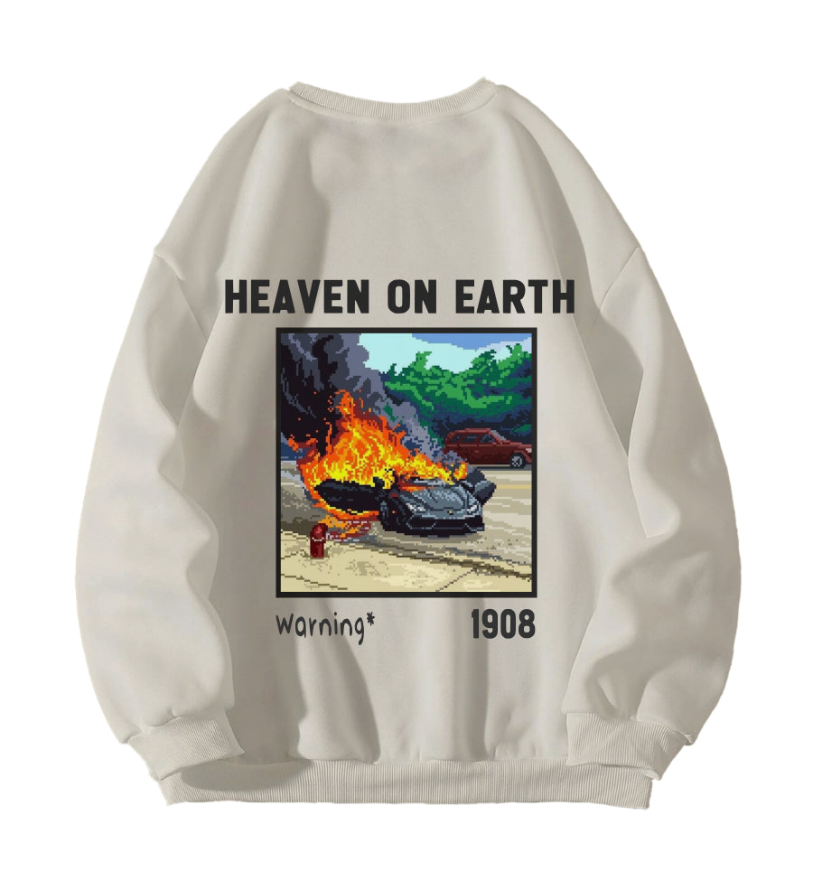 Heaven Designed Oversized Sweatshirt