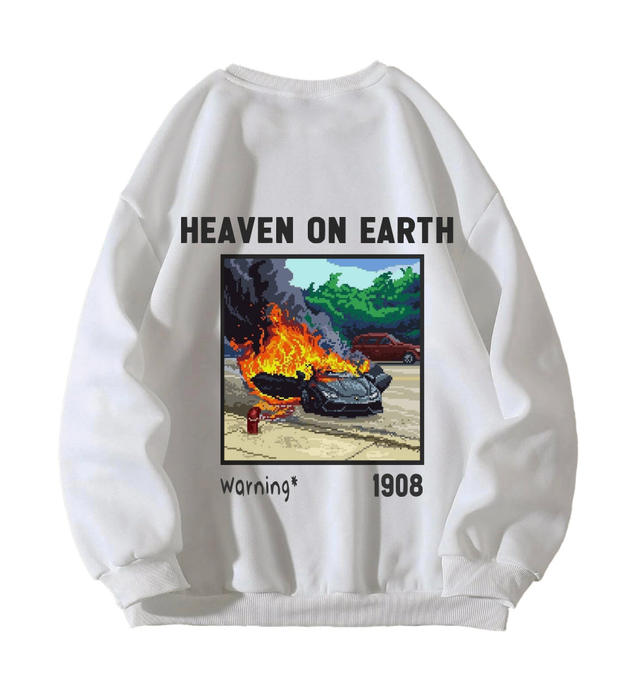 Heaven Designed Oversized Sweatshirt