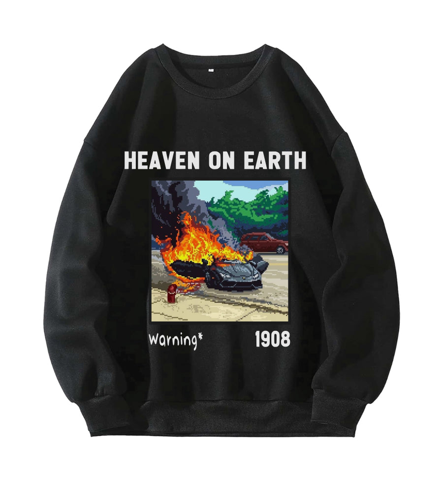 Heaven Designed Oversized Sweatshirt