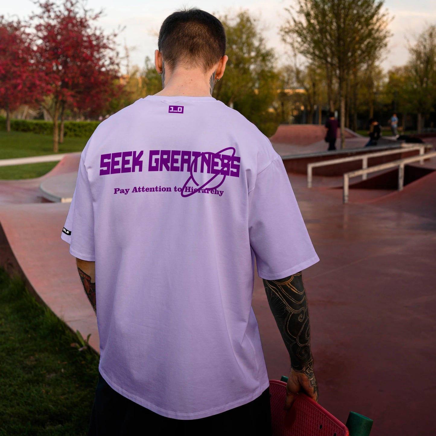 The Greatness T-shirt Purple