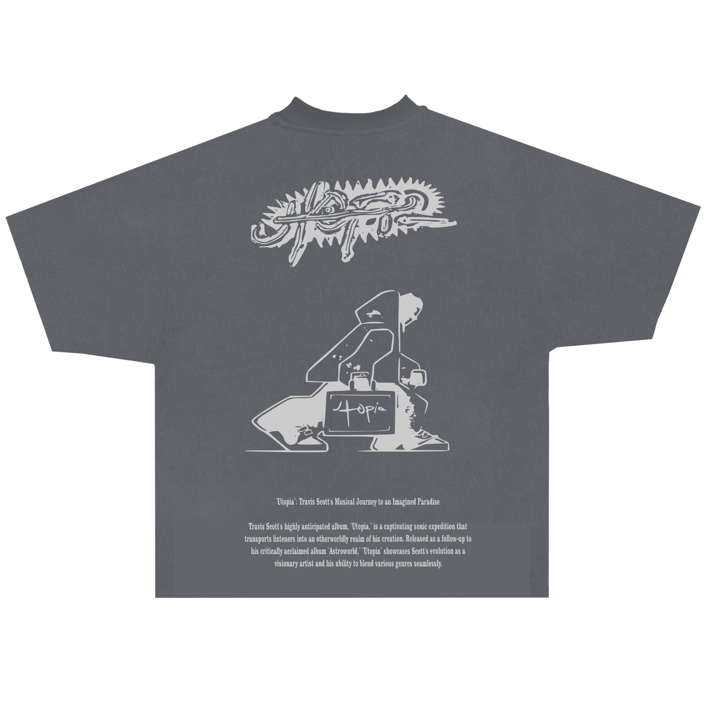 The Scott-land T-shirt Grey